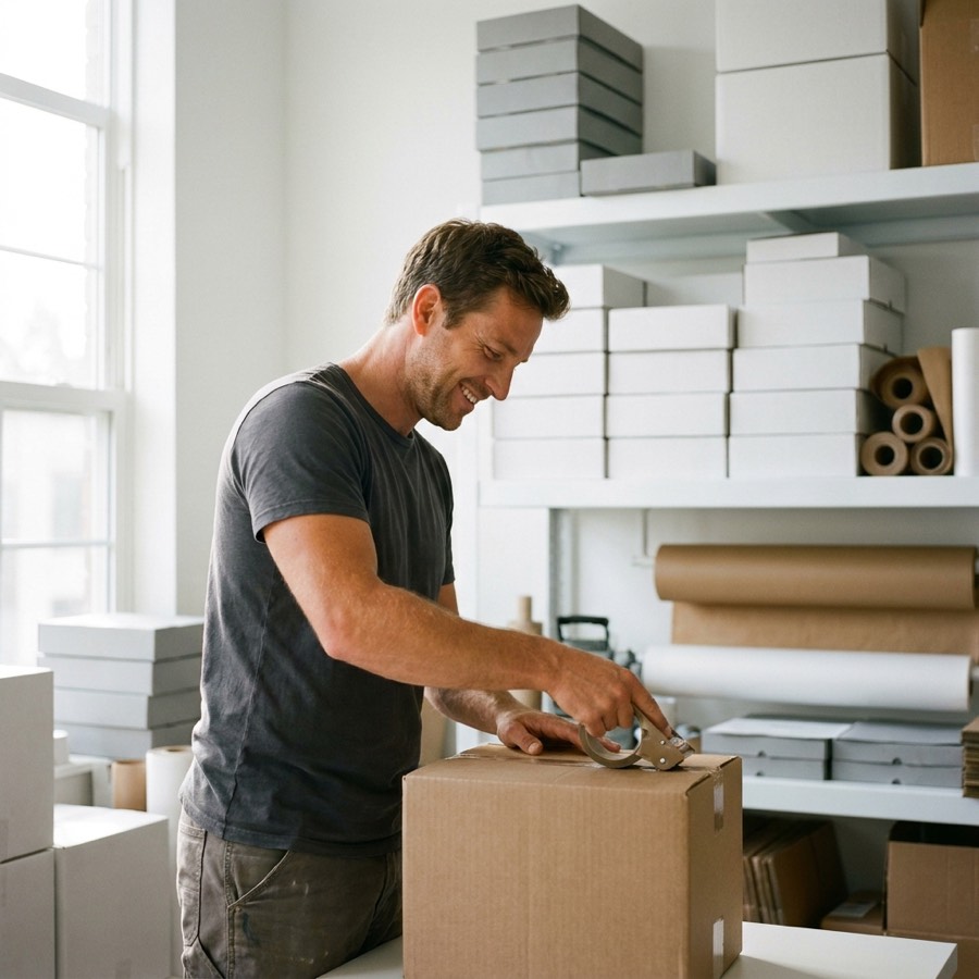Founder packing orders