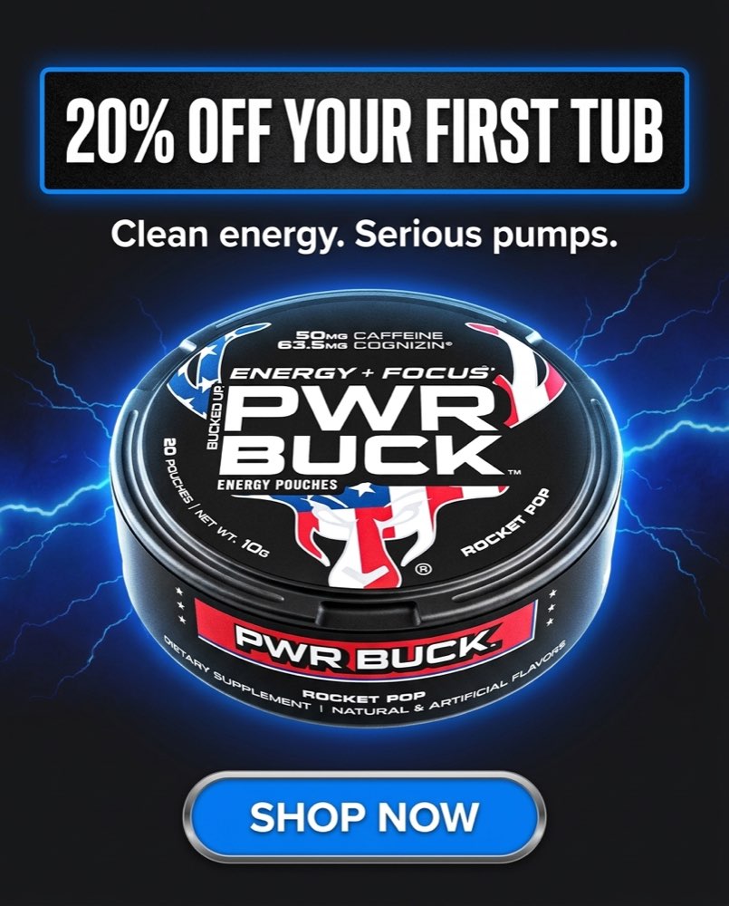 Bucked Up — Offer card concept ad