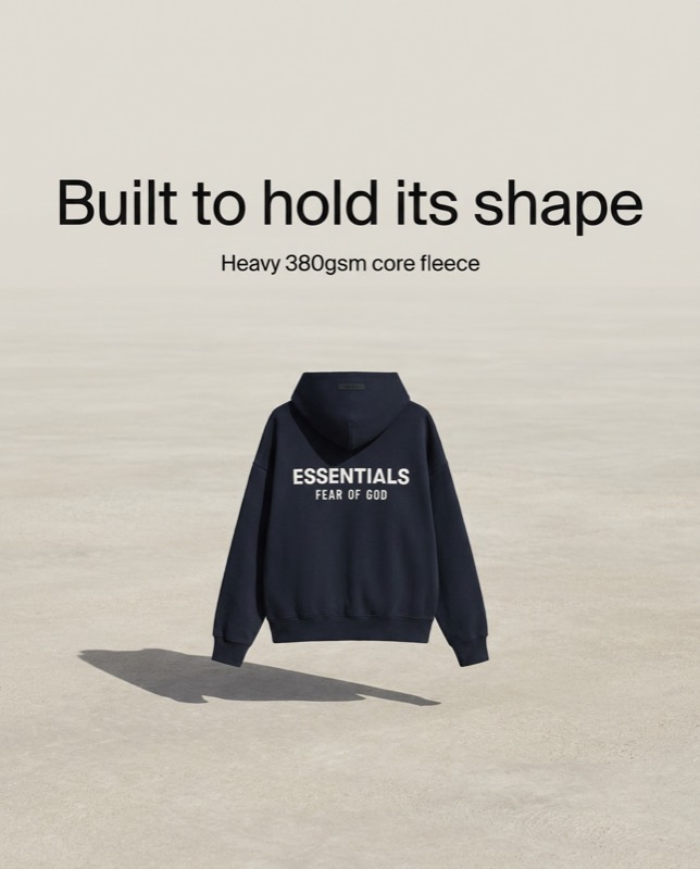 Essentials — Product hero concept ad