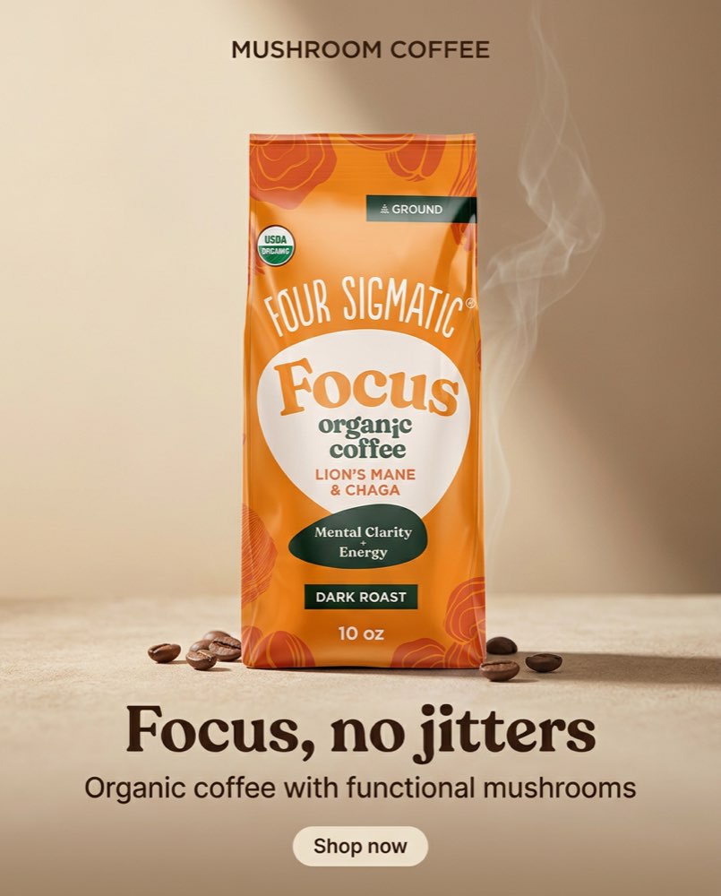 Four Sigmatic — Product hero concept ad