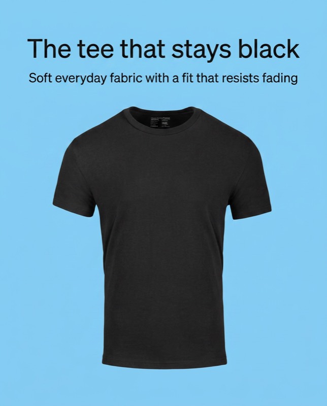 Fresh Clean Threads — Product hero concept ad