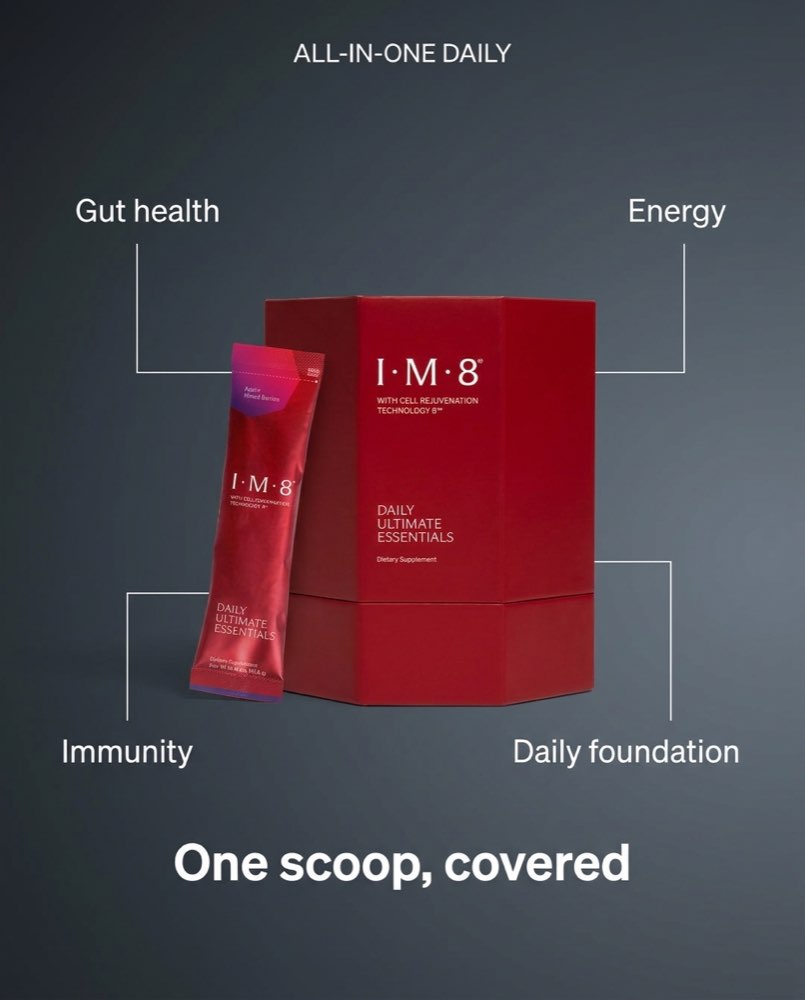 IM8 — Feature callout concept ad