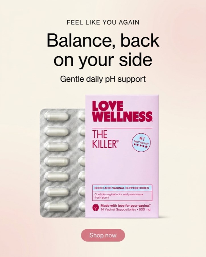 Love Wellness — Product hero concept ad
