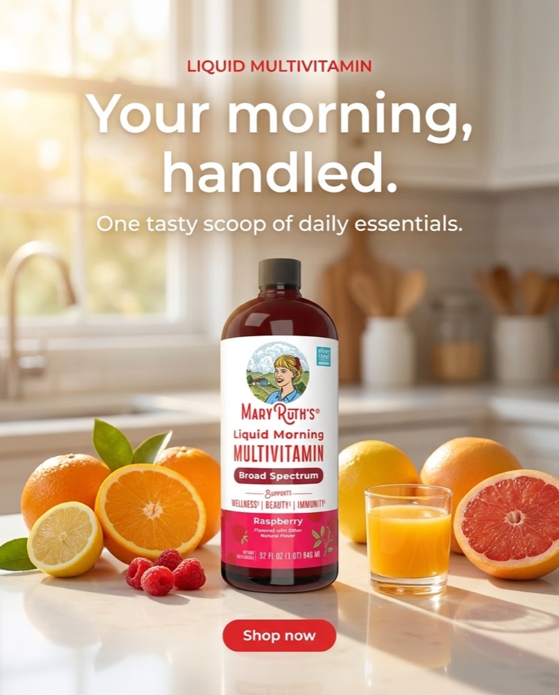 Mary Ruth's — Product hero concept ad