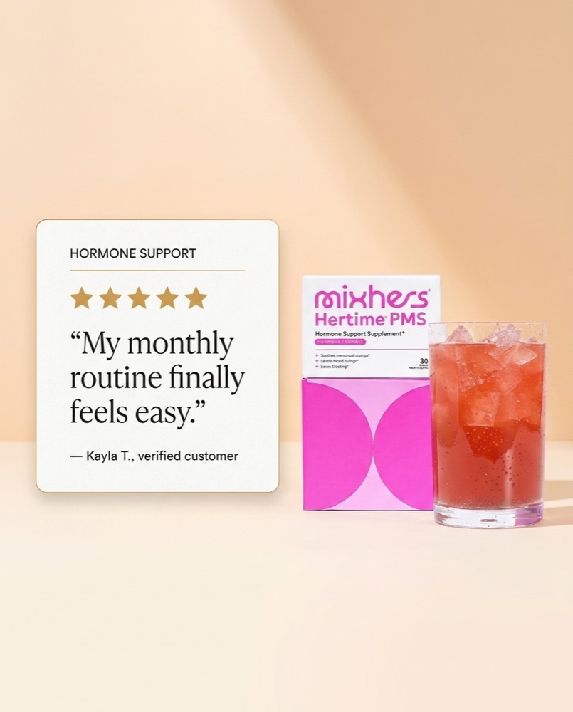 Mixhers — Review card concept ad