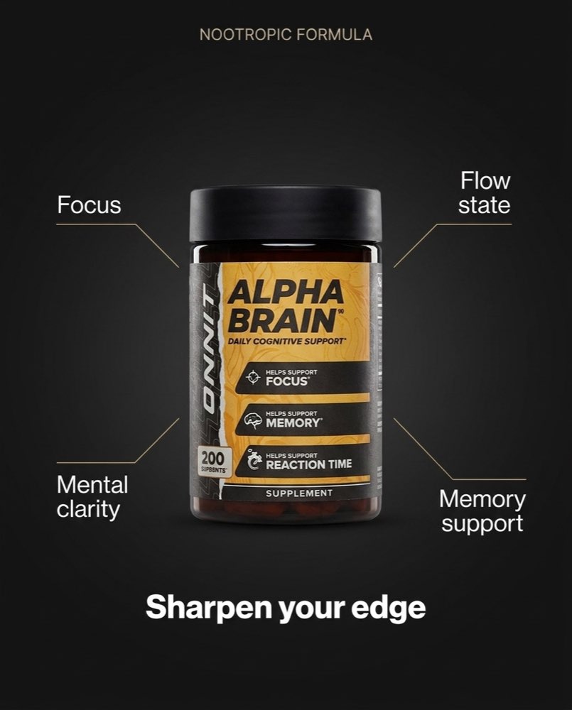 Onnit — Feature callout concept ad